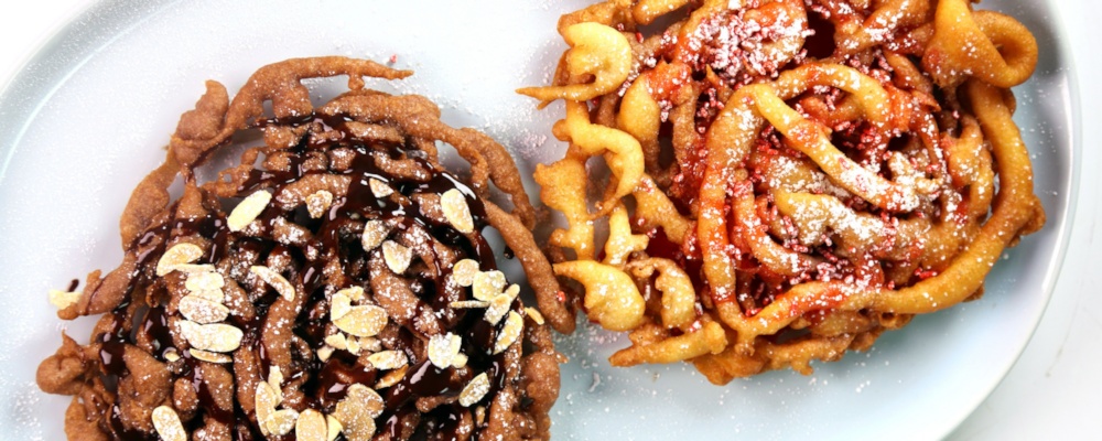Funnel Cake Two Ways