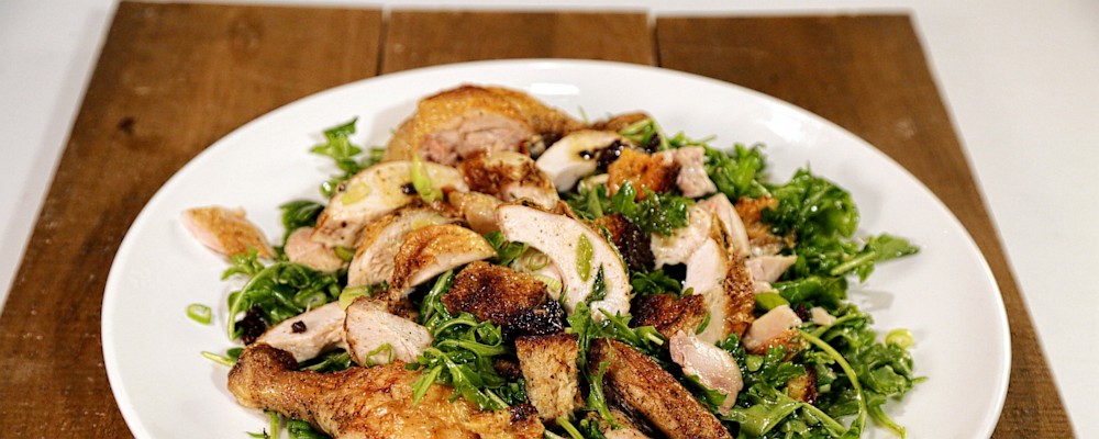 Roast Chicken With Bread Arugula Salad From Make It Ahead By Ina | roast chicken with bread arugula salad recipe by ina Roast Chicken With Bread Arugula Salad From Make It Ahead By Ina | roast chicken with bread arugula salad recipe by ina